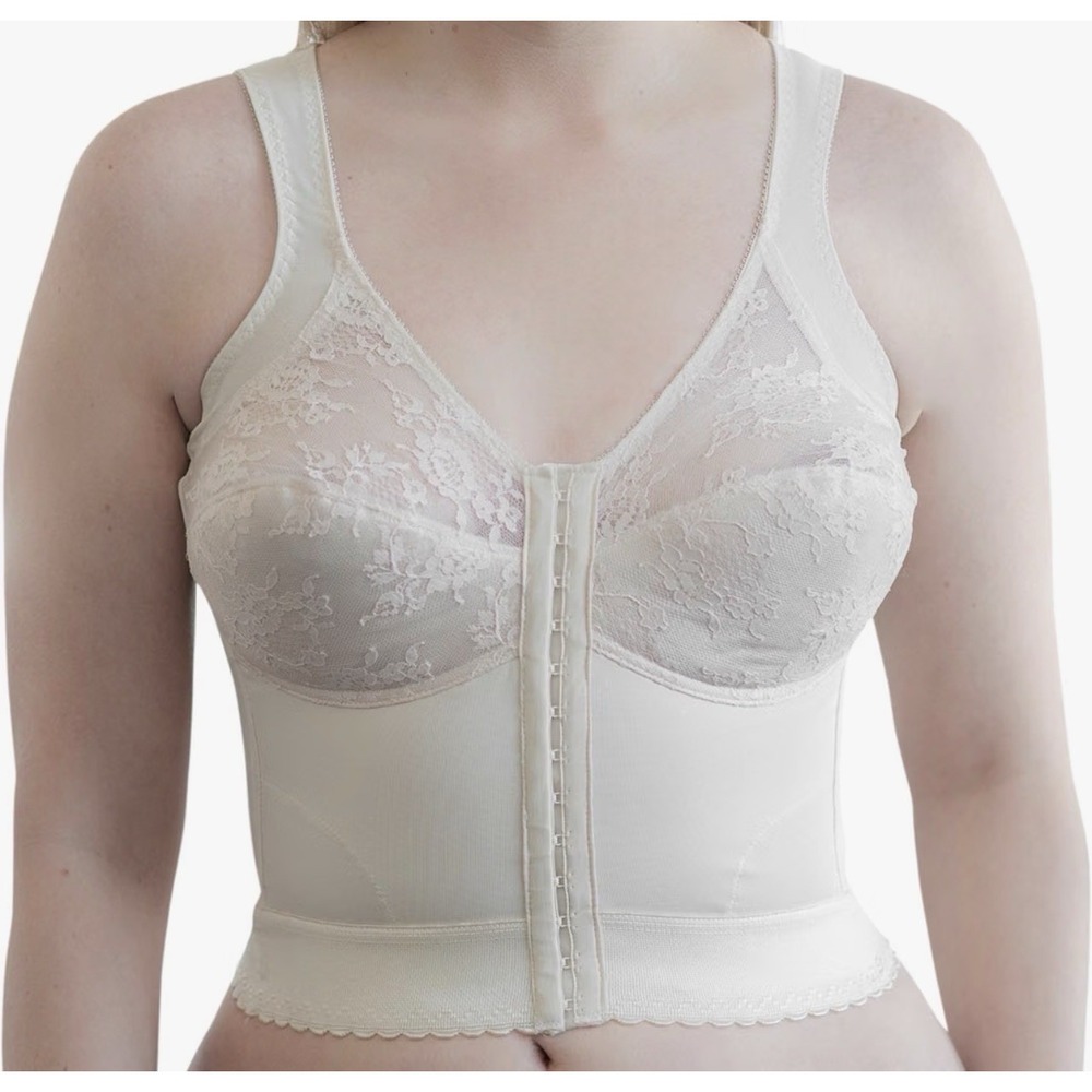 NEW Cortland Rago 44B Front Close Back Support 9603 Bra Longline (Lot Of 2) $130